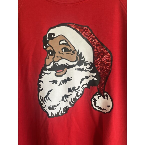 Workshop Christmas Red Two Piece Santa Pajamas Pants Gift Santa Sz S/P NWT - Picture 3 of 9